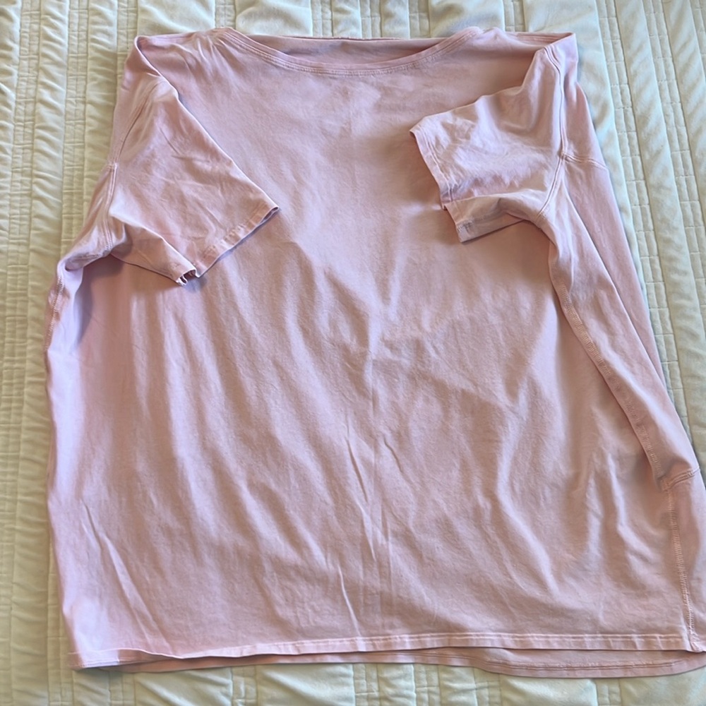 Light Pink Lululemon Shirt